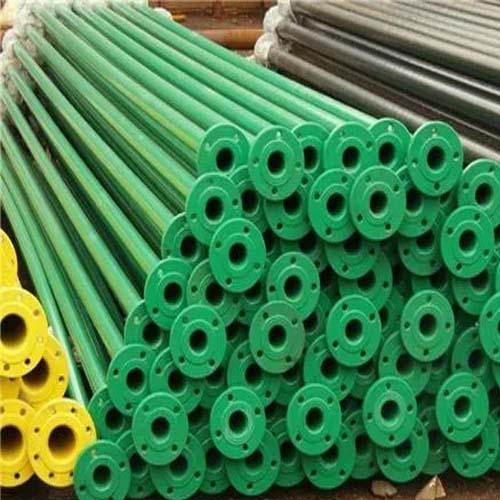 淄博涂塑钢管施工案例